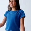 T-shirt z nadrukiem „Get Blue” dla dzieci
