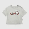 T-shirt z nadrukiem Hello Kitty z kokardkami dla małych dzieci