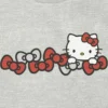 T-shirt z nadrukiem Hello Kitty z kokardkami dla małych dzieci