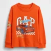 T-shirt z nadrukiem „Hot Wheels” dla niemowląt i Maluchów