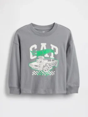 T-shirt z nadrukiem „Hot Wheels” dla niemowląt i Maluchów