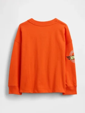 T-shirt z nadrukiem „Hot Wheels” dla niemowląt i Maluchów