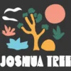 T-shirt z nadrukiem „Joshua Tree” dla maluchów