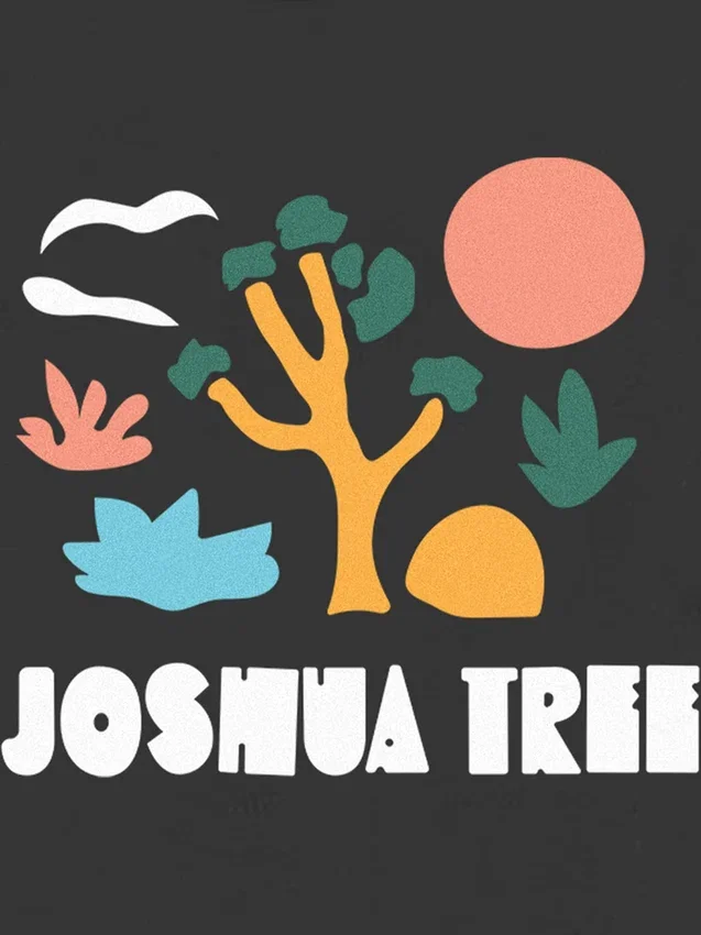 T-shirt z nadrukiem „Joshua Tree” dla maluchów