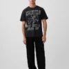T-shirt z nadrukiem Led Zeppelin o luźnym kroju