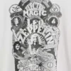 T-shirt z nadrukiem Led Zeppelin o luźnym kroju