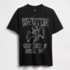 T-shirt z nadrukiem Led Zeppelin o luźnym kroju
