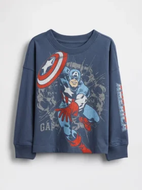 T-shirt z nadrukiem Marvel dla niemowląt i Maluchów