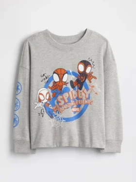 T-shirt z nadrukiem Marvel dla niemowląt i Maluchów