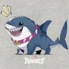 T-shirt z nadrukiem „Marvel Rivals: Jeff the Shark” dla małych dzieci