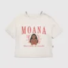 T-shirt z nadrukiem „Moana” w stylu collegiate dla maluchów