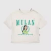 T-shirt z nadrukiem „Mulan Collegiate” dla maluchów