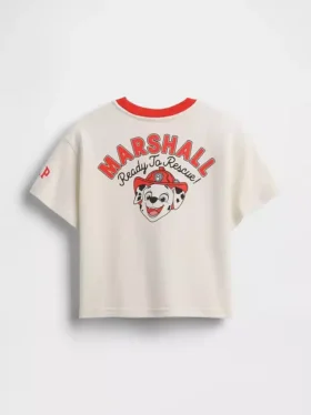 T-shirt z nadrukiem „Paw Patrol” w stylu oversize dla Niemowląt i Maluchów