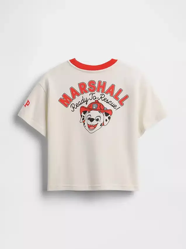 T-shirt z nadrukiem „Paw Patrol” w stylu oversize dla Niemowląt i Maluchów