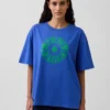 T-shirt z nadrukiem Robert Indiana w stylu oversize