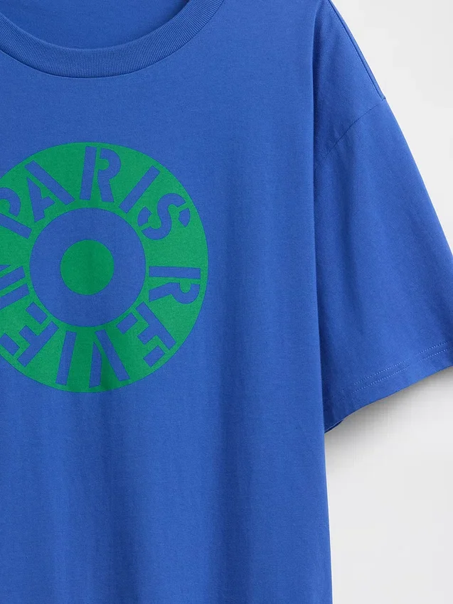 T-shirt z nadrukiem Robert Indiana w stylu oversize