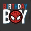 T-shirt z nadrukiem „Spider-Man Birthday Boy” dla malucha