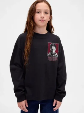 T-shirt z nadrukiem „Stranger Things” dla dzieci