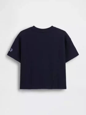 T-shirt z nadrukiem Super Mario w stylu oversize dla małych dzieci