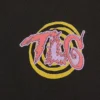 T-shirt z nadrukiem Tlc o luźnym kroju
