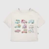 T-shirt z nadrukiem „Trucks and Cars” dla maluchów