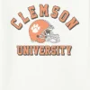 T-shirt z nadrukiem w stylu vintage przedstawiającym drużynę futbolową Uniwersytetu Clemson
