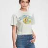T-shirt z nadrukiem zespołu dla nastolatków