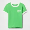 T-shirt z rękawami typu ringer dla niemowląt i maluchów z serii GAP Camp