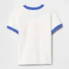 T-shirt z rękawami typu ringer dla niemowląt i maluchów z serii GAP Camp