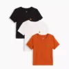 T-shirty dla niemowląt i Maluchów z możliwością łączenia elementów (zestaw 3 szt.)