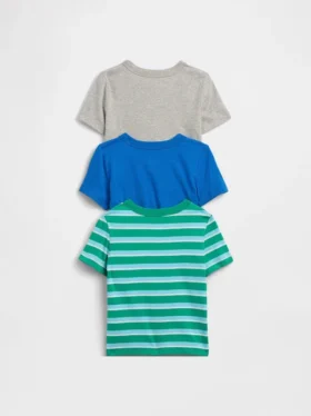 T-shirty dla niemowląt i Maluchów z możliwością łączenia elementów (zestaw 3 szt.)