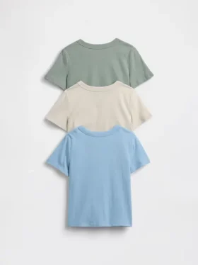 T-shirty dla niemowląt i Maluchów z możliwością łączenia elementów (zestaw 3 szt.)