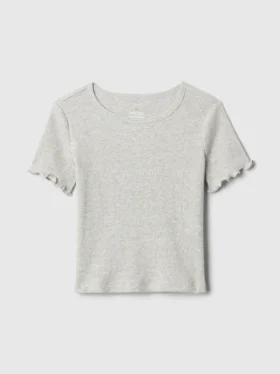 T-shirty dla niemowląt i maluchów z prążkowanej dzianiny do łączenia z innymi ubraniami
