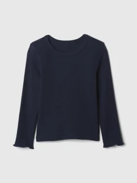 T-shirty dla niemowląt i maluchów z prążkowanej dzianiny do łączenia z innymi ubraniami