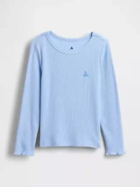T-shirty dla niemowląt i maluchów z prążkowanej dzianiny do łączenia z innymi ubraniami