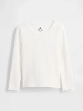 T-shirty dla niemowląt i maluchów z prążkowanej dzianiny do łączenia z innymi ubraniami