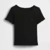 T-shirty dla niemowląt i maluchów z prążkowanej dzianiny do łączenia z innymi ubraniami