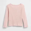 T-shirty dla niemowląt i maluchów z prążkowanej dzianiny do łączenia z innymi ubraniami