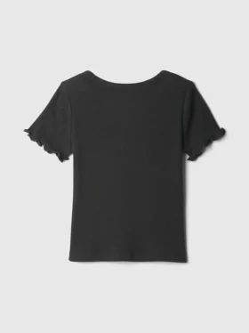 T-shirty dla niemowląt i maluchów z prążkowanej dzianiny do łączenia z innymi ubraniami