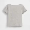 T-shirty dla niemowląt i maluchów z prążkowanej dzianiny do łączenia z innymi ubraniami
