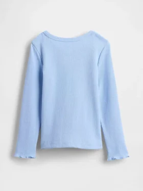T-shirty dla niemowląt i maluchów z prążkowanej dzianiny do łączenia z innymi ubraniami