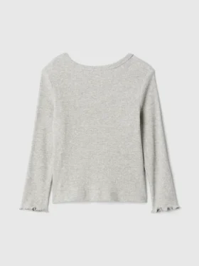 T-shirty dla niemowląt i maluchów z prążkowanej dzianiny do łączenia z innymi ubraniami