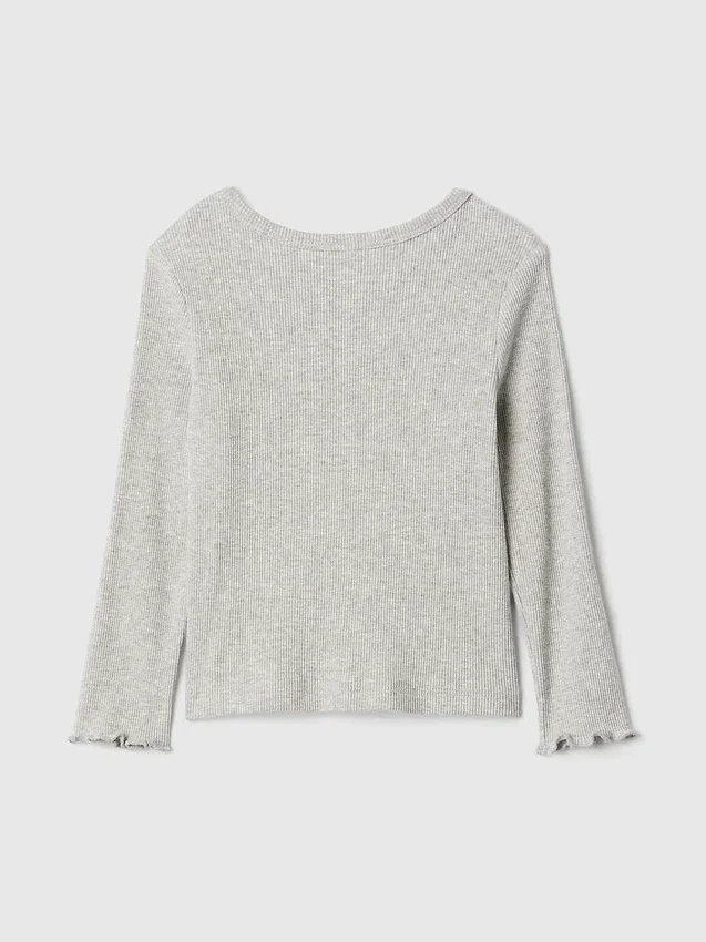 T-shirty dla niemowląt i maluchów z prążkowanej dzianiny do łączenia z innymi ubraniami