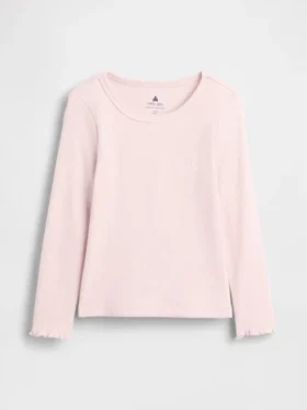 T-shirty dla niemowląt i maluchów z prążkowanej dzianiny do łączenia z innymi ubraniami