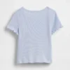 T-shirty dla niemowląt i maluchów z prążkowanej dzianiny do łączenia z innymi ubraniami