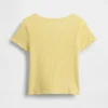 T-shirty dla niemowląt i maluchów z prążkowanej dzianiny do łączenia z innymi ubraniami