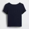 T-shirty dla niemowląt i maluchów z prążkowanej dzianiny do łączenia z innymi ubraniami