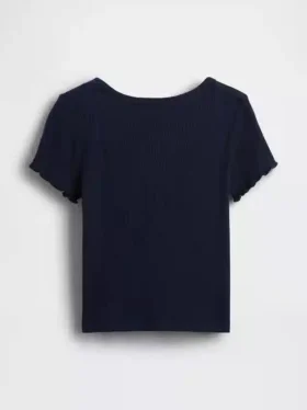 T-shirty dla niemowląt i maluchów z prążkowanej dzianiny do łączenia z innymi ubraniami