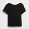 T-shirty dla niemowląt i maluchów z prążkowanej dzianiny do łączenia z innymi ubraniami