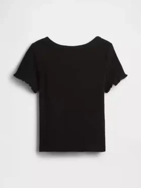 T-shirty dla niemowląt i maluchów z prążkowanej dzianiny do łączenia z innymi ubraniami